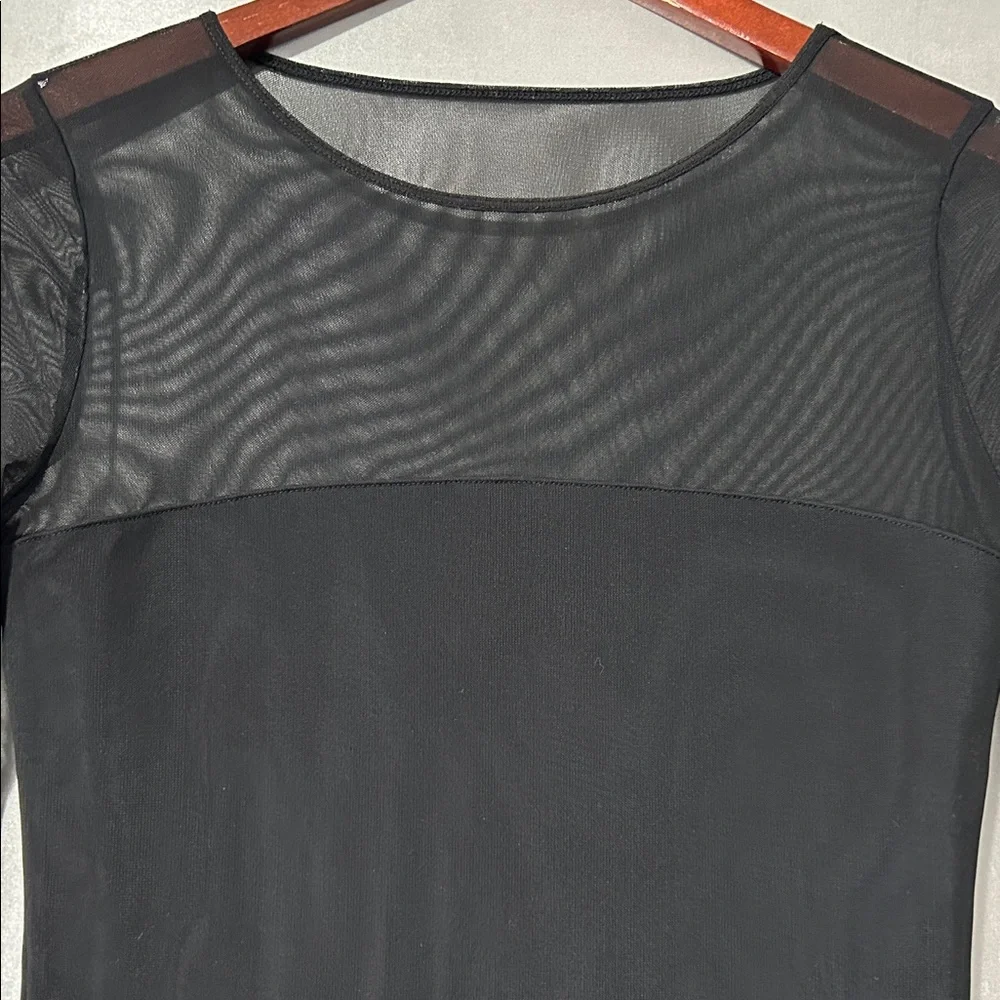 Abercrombie Mesh Long Sleeve Bodysuit - Picture 2 of 3